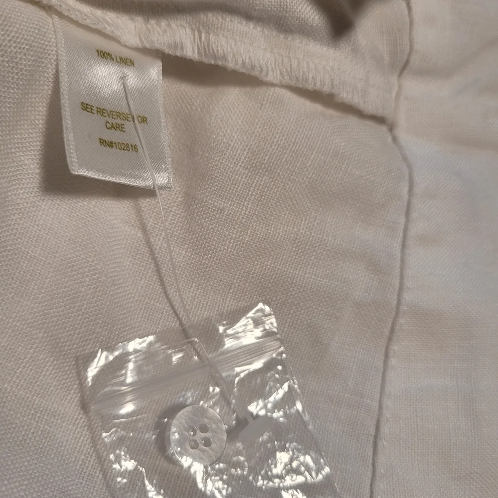 Garnet Hill Linen Shirtdress - Picture 7 of 9